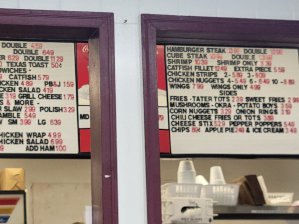 Duck’s Trolley Menu 8